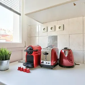 Apartment Quartier Galeries Lafayette Haussmann Free Netflix, Paris